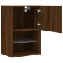 TV-Schränke mit LED-Leuchten 2 Stück Eiche 40,5x30x60 cm von , TV-Möbel - Ref: Foro24-837042, Preis: 76,96 €, Rabatt: %