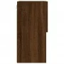 TV cabinets with LED lights 2 pcs oak 40.5x30x60 cm by , TV Furniture - Ref: Foro24-837042, Price: 76,96 €, Discount: %
