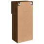 TV cabinets with LED lights 2 pcs oak brown 40.5x30x90 cm by , TV Furniture - Ref: Foro24-837056, Price: 105,51 €, Discount: %