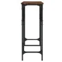 Smoked oak engineered wood console table 140x29x75 cm by , Side tables - Ref: Foro24-837759, Price: 48,39 €, Discount: %