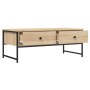 Mesa de centro madera de ingeniería roble Sonoma 101x49x39,5 cm de , Mesas de centro - Ref: Foro24-837738, Precio: 68,46 €, D...