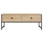 Mesa de centro madera de ingeniería roble Sonoma 101x49x39,5 cm de , Mesas de centro - Ref: Foro24-837738, Precio: 67,55 €, D...