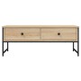Mesa de centro madera de ingeniería roble Sonoma 101x49x39,5 cm de , Mesas de centro - Ref: Foro24-837738, Precio: 68,46 €, D...