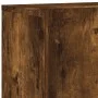 Wall TV cabinets 5 pieces engineered wood smoked oak by , TV Furniture - Ref: Foro24-3216515, Price: 152,51 €, Discount: %