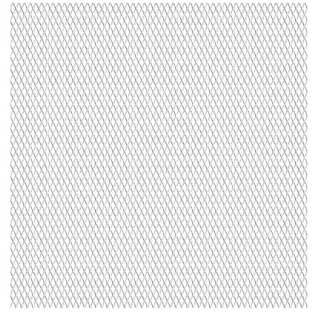 Valla alambrada de jardín acero inoxidble 50x50cm 20x10x2 mm en Paneles de vallas | Comprar online en Foro24