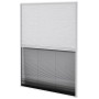 Mosquitera plisada para ventanas contra el sol aluminio 60x80cm en Mosquiteras para ventanas | Comprar online en Foro24