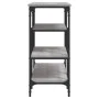 Console table with shelves gray Sonoma 100x35x75 cm by , Side tables - Ref: Foro24-837790, Price: 56,69 €, Discount: %
