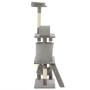 Rascador para gatos con poste de sisal 140 cm gris de vidaXL, Mobiliario para gatos - Ref: Foro24-170583, Precio: 76,36 €, De...