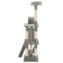 Rascador para gatos con poste de sisal 140 cm gris de vidaXL, Mobiliario para gatos - Ref: Foro24-170583, Precio: 76,36 €, De...