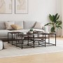 Mesa de centro madera de ingeniería roble marrón 121x121x40 cm de , Mesas de centro - Ref: Foro24-839072, Precio: 72,58 €, De...