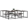 Mesa de centro madera de ingeniería roble marrón 121x121x40 cm de , Mesas de centro - Ref: Foro24-839072, Precio: 71,92 €, De...
