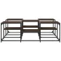 Mesa de centro madera de ingeniería roble marrón 121x121x40 cm de , Mesas de centro - Ref: Foro24-839072, Precio: 71,92 €, De...