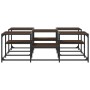 Mesa de centro madera de ingeniería roble marrón 121x121x40 cm de , Mesas de centro - Ref: Foro24-839072, Precio: 72,58 €, De...