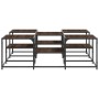 Mesa de centro madera de ingeniería roble marrón 121x121x40 cm de , Mesas de centro - Ref: Foro24-839072, Precio: 72,58 €, De...