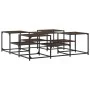 Mesa de centro madera de ingeniería roble marrón 121x121x40 cm de , Mesas de centro - Ref: Foro24-839072, Precio: 71,92 €, De...