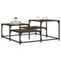 Mesa de centro madera ingeniería roble marrón 87,5x87,5x40 cm de , Mesas de centro - Ref: Foro24-837746, Precio: 42,66 €, Des...