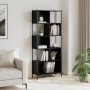 Schwarzes Holzwerkstoffregal 72x28x172 cm von , Bücherregale und Regale - Ref: Foro24-3213652, Preis: 98,70 €, Rabatt: %