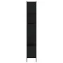 Black engineered wood shelf 72x28x172 cm by , Bookcases and shelves - Ref: Foro24-3213652, Price: 97,50 €, Discount: %