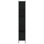 Schwarzes Holzwerkstoffregal 72x28x172 cm von , Bücherregale und Regale - Ref: Foro24-3213652, Preis: 98,70 €, Rabatt: %