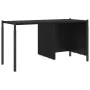 Black engineered wood shelf 72x28x172 cm by , Bookcases and shelves - Ref: Foro24-3213652, Price: 97,50 €, Discount: %