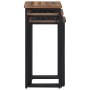 Stapelbare Couchtische 3 Einheiten aus massivem Teakholz von , Couchtisch - Ref: Foro24-358534, Preis: 116,56 €, Rabatt: %