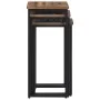 Stapelbare Couchtische 3 Einheiten aus massivem Teakholz von , Couchtisch - Ref: Foro24-358534, Preis: 115,18 €, Rabatt: %
