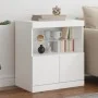 Sideboard with white LED lights 60x37x67 cm by , Sideboards - Ref: Foro24-836651, Price: 81,05 €, Discount: %