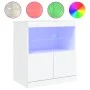 Sideboard with white LED lights 60x37x67 cm by , Sideboards - Ref: Foro24-836651, Price: 81,05 €, Discount: %