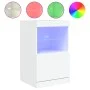 Sideboard with white LED lights 41x37x67 cm by , Sideboards - Ref: Foro24-836679, Price: 57,97 €, Discount: %
