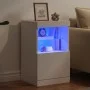 Sideboard with white LED lights 41x37x67 cm by , Sideboards - Ref: Foro24-836679, Price: 57,97 €, Discount: %