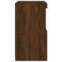 Sideboard mit LED-Leuchten, braune Eiche, 41 x 37 x 67 cm von , Sideboards - Ref: Foro24-836685, Preis: 57,62 €, Rabatt: %