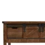 Mesa consola de madera de abeto maciza marrón 131x35,5x75 cm de vidaXL, Mesas auxiliares - Ref: Foro24-246121, Precio: 214,94...