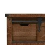 Mesa consola de madera de abeto maciza marrón 131x35,5x75 cm de vidaXL, Mesas auxiliares - Ref: Foro24-246121, Precio: 214,94...