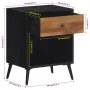 Mesita de noche madera maciza de teca 40x30x50 cm de , Mesitas de noche - Ref: Foro24-358529, Precio: 72,54 €, Descuento: %