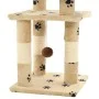 Sisal post cat scratching post 65 cm beige prints by vidaXL, Cat furniture - Ref: Foro24-170610, Price: 50,49 €, Discount: %