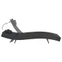 Synthetic rattan and black textilene sun lounger by vidaXL, Loungers - Ref: Foro24-44896, Price: 123,19 €, Discount: %