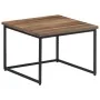 Stapelbare Couchtische 2 Einheiten aus massivem Teakholz von , Couchtisch - Ref: Foro24-358536, Preis: 96,42 €, Rabatt: %