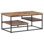 Mesa de centro teca reciclada maciza 90x50x39 cm de , Mesas de centro - Ref: Foro24-358517, Precio: 136,13 €, Descuento: %