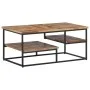 Solid recycled teak coffee table 90x50x39 cm by , Coffee table - Ref: Foro24-358517, Price: 135,13 €, Discount: %