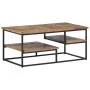 Solid recycled teak coffee table 90x50x39 cm by , Coffee table - Ref: Foro24-358517, Price: 135,13 €, Discount: %