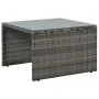 3-piece garden lounge set with gray synthetic rattan cushions by vidaXL, Outdoor sofas - Ref: Foro24-44720, Price: 297,21 €, ...