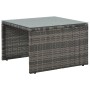 Set de salón para jardín 3 pzs y cojines ratán sintético gris de vidaXL, Sofás de exterior - Ref: Foro24-44720, Precio: 304,9...