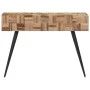 Mesa consola teca reciclada maciza 110x34x80 cm de , Mesas auxiliares - Ref: Foro24-358520, Precio: 106,25 €, Descuento: %