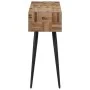 Solid recycled teak console table 110x34x80 cm by , Side tables - Ref: Foro24-358520, Price: 105,90 €, Discount: %