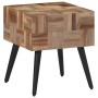 Solid recycled teak side table 40x40x45 cm by , Side tables - Ref: Foro24-358522, Price: 63,63 €, Discount: %