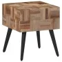 Solid recycled teak side table 40x40x45 cm by , Side tables - Ref: Foro24-358522, Price: 63,10 €, Discount: %