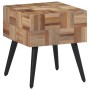 Solid recycled teak side table 40x40x45 cm by , Side tables - Ref: Foro24-358522, Price: 63,63 €, Discount: %