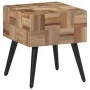 Solid recycled teak side table 40x40x45 cm by , Side tables - Ref: Foro24-358522, Price: 63,10 €, Discount: %