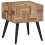 Solid recycled teak side table 40x40x45 cm by , Side tables - Ref: Foro24-358522, Price: 63,63 €, Discount: %