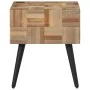 Solid recycled teak side table 40x40x45 cm by , Side tables - Ref: Foro24-358522, Price: 63,10 €, Discount: %